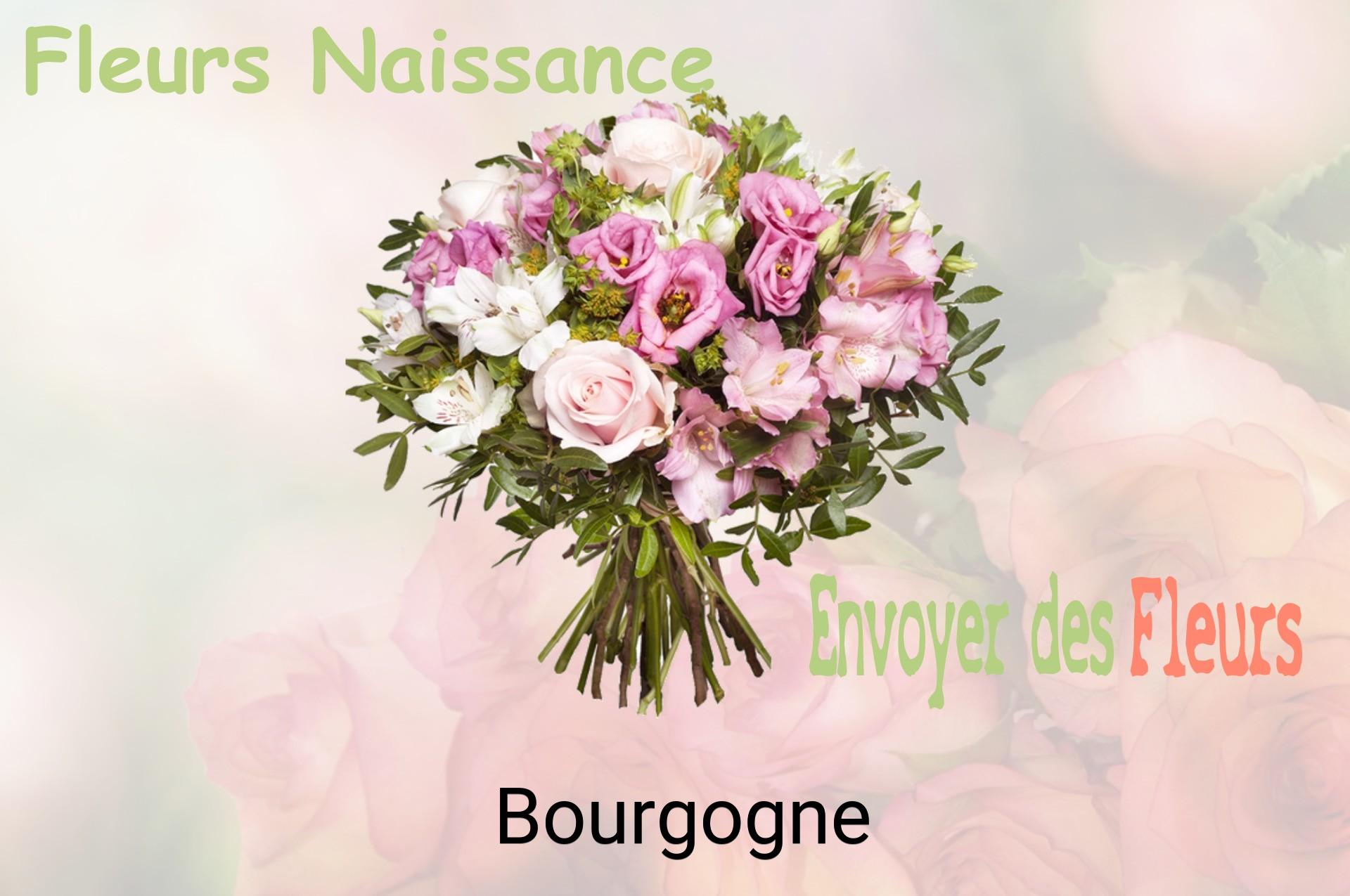 Bouquet de fleurs de naissance livré à Bourgogne