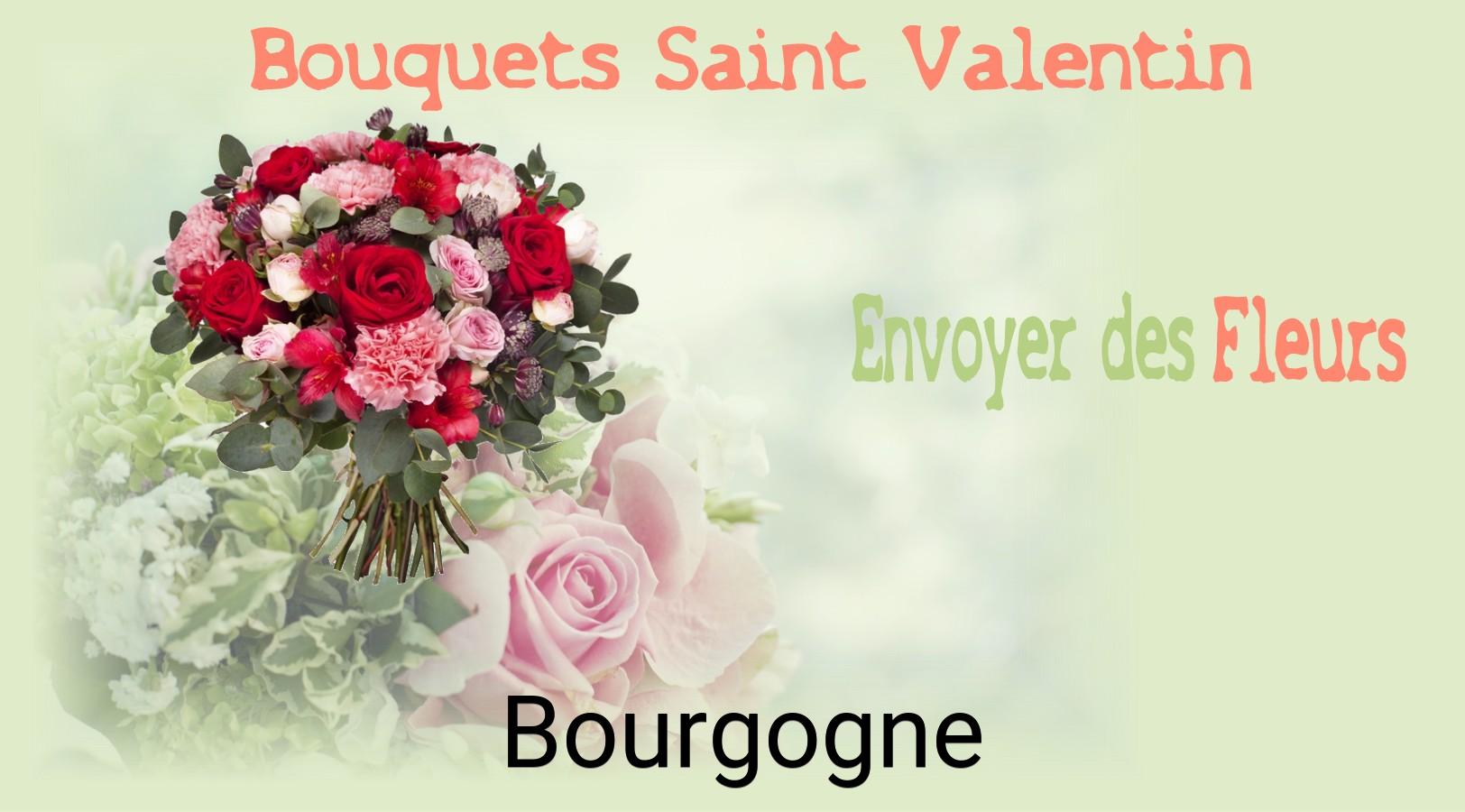 Roses de Saint-Valentin livrées à Bourgogne